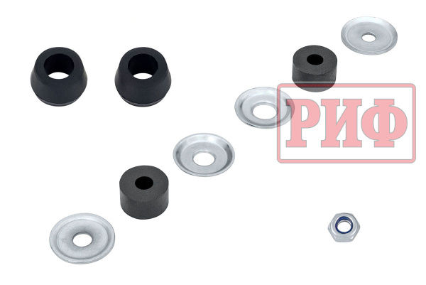 Амортизатор РИФ задний газовый Toyota Land Cruiser 80/105 лифт 100 мм