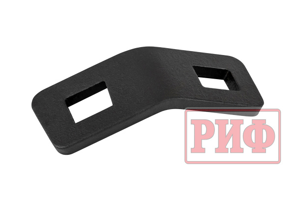 Багажник экспедиционный (платформа) алюминиевый РИФ 1250x2080 мм для Toyota Land Cruiser 80 (с крепежом)