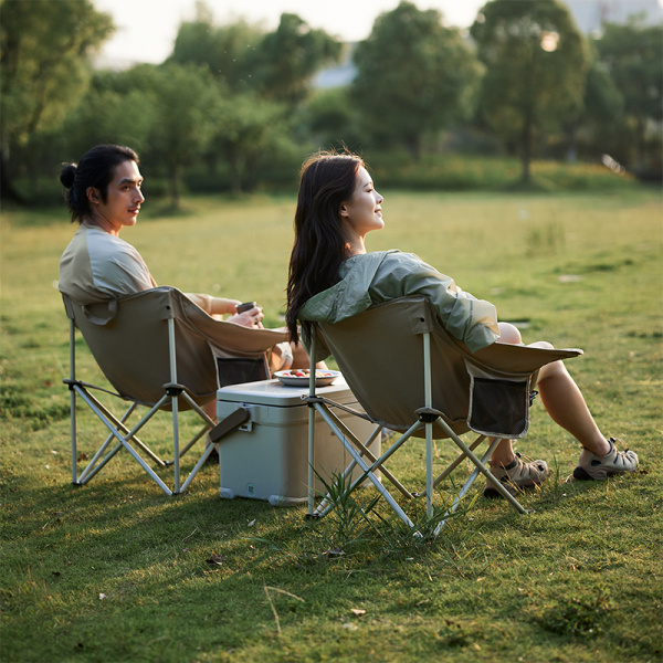 Кресло туристическое Naturehike Stellaluna T01 складное, 80х53х66 см, до 110 кг, бежевое