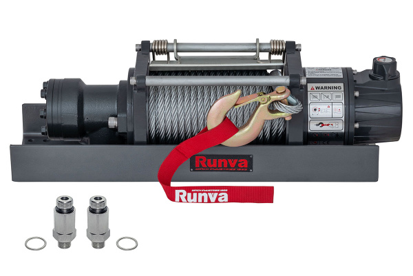 Лебёдка гидравлическая двухскоростная Runva 13000 lbs 5896 кг