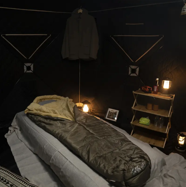 5 Палатка зимняя Wild Land Ice hub 500 с полом и накидкой