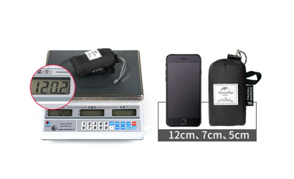 4 Рюкзак Naturehike 18L, черный