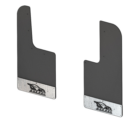 Брызговики универсальные экспедиционные АВС-Дизайн 400 мм (4 шт.)