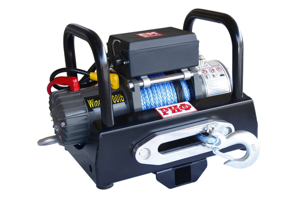 Переходник РИФ для переносной лебёдки на синтетическом тросе под квадрат