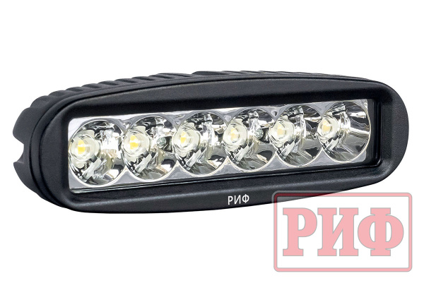 Фара дальнего света РИФ 160 мм 18W LED (уценка)