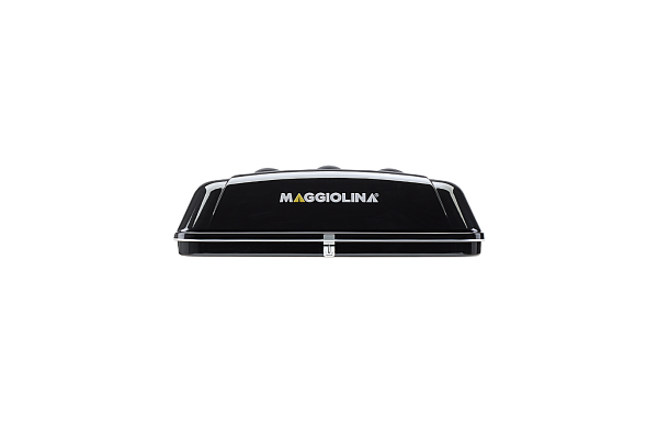Палатка на крышу автомобиля AUTOHOME MAGGIOLINA GRAND TOUR SMALL 360 BLACK STORM, чёрный тент, лестница 215 мм