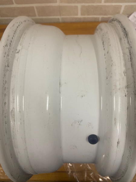 Диск усиленный УАЗ стальной белый 5x139,7 8xR16 d110 ET-25 (треуг.) (уценка)