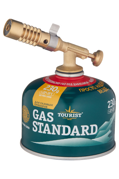 Резак газовый TOURIST METALLICA цельнометаллический корпус, на резьбовой баллон