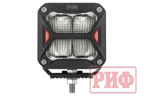 Светодиодная фара водительского света РИФ 82x78x76 мм 20W LED