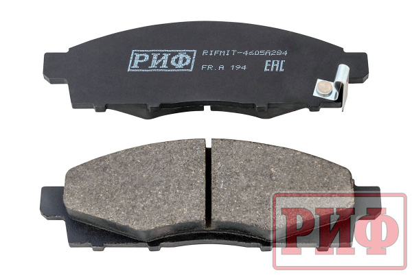Колодки тормозные РИФ Mitsubishi L200 2005+, Pajero Sport 2008-2015