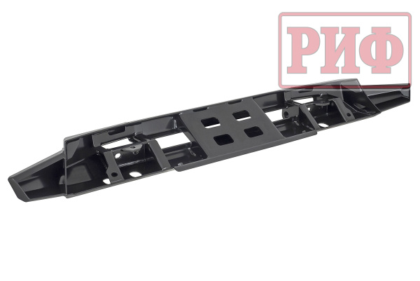 Бампер РИФ силовой передний Mitsubishi Pajero Sport 2015-2020 с защитой радиатора