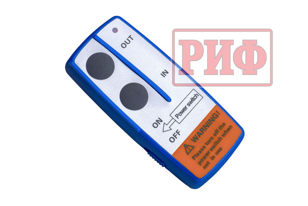 Лебёдка переносная РИФ 12000 c площадкой и проводами (стальной трос)