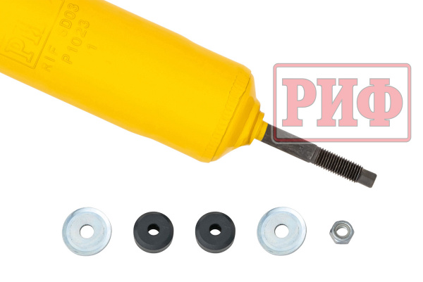 Демпфер РИФ рулевой ГАЗ Соболь 4x4 до 2020 года, Nissan Patrol Y60/Y61 до 02/2000 (шток-шток)