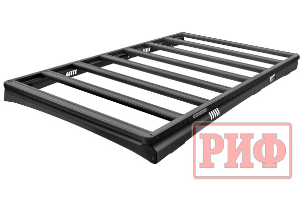 Багажник экспедиционный (платформа) алюминиевый РИФ 1300x2080 мм для Nissan Patrol Y62 (с крепежом)