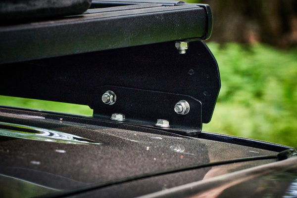 Багажник экспедиционный (платформа) алюминиевый РИФ 1200x2080 мм для Toyota Land Cruiser 200 (с крепежом)