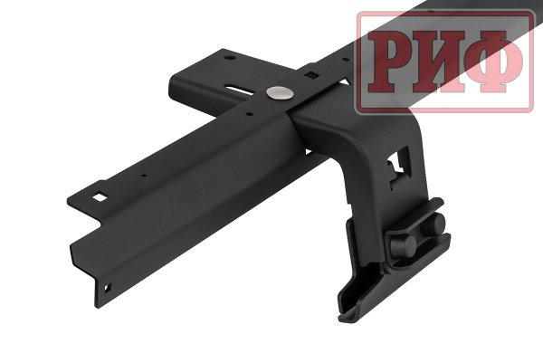 Багажник экспедиционный (платформа) алюмини РИФ 1350x1690 мм для Jeep Wrangler JL 2018+ (с крепежом)