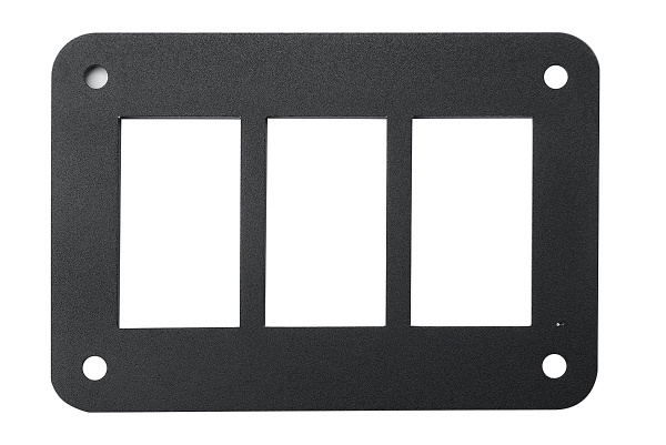Панель кнопок монтажная три отверстия Панель кнопок монтажная три отверстия