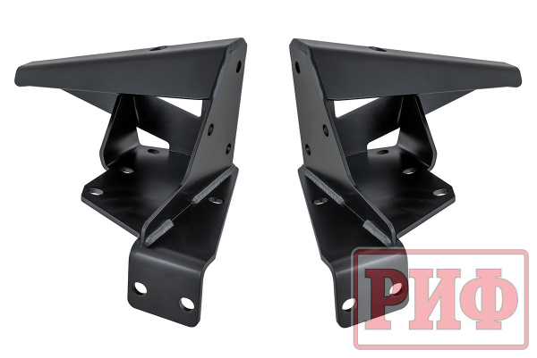 Площадка РИФ под лебёдку в штатный бампер Nissan Patrol Y62 2010+