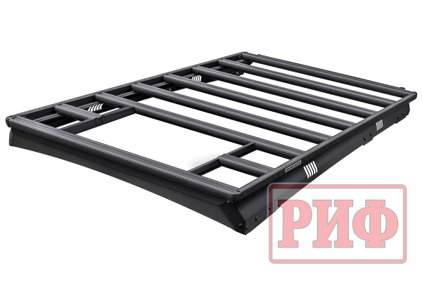 Багажник экспедиционный (платформа) алюминиевый РИФ 1300x2080 мм для Haval H9 2024+ (с крепежом)
