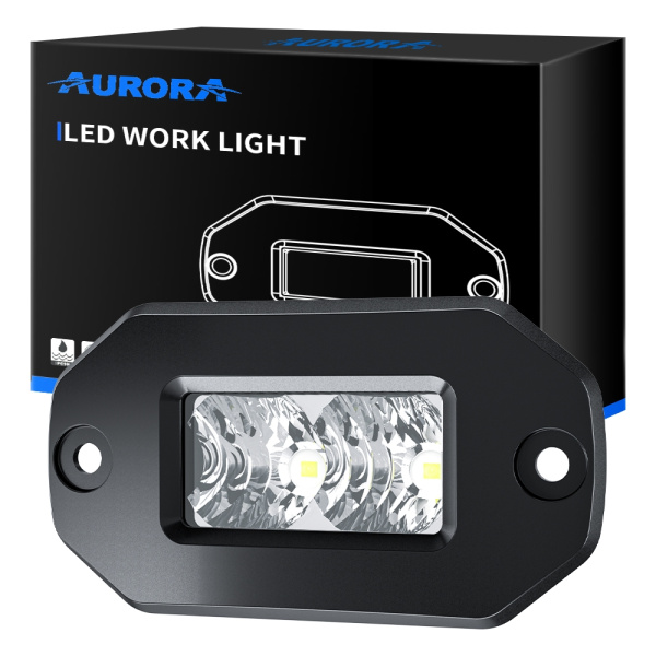 Фары рабочего света AURORA 76x38 мм 20W LED