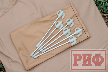 Стенки к автомобильной маркизе РИФ 3Х2.5 м Black Out