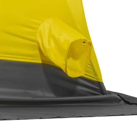 9 Палатка зимняя PREMIER Куб-2, желтый/серый