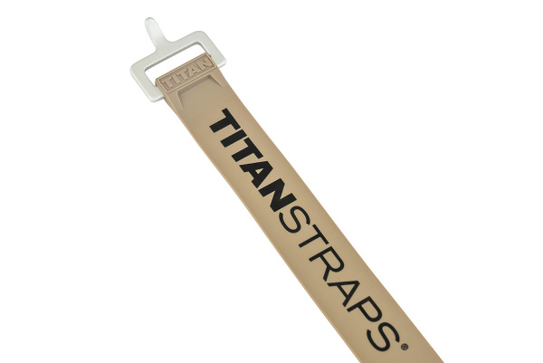 Ремень крепёжный TitanStraps Industrial песочный L = 51 см (Dmax = 14,15 см, Dmin = 5,5 см)