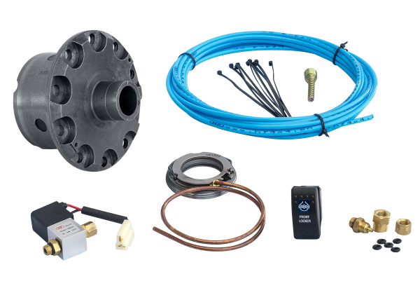 Блокировка переднего дифференциала HF пневматическая без компрессора Suzuki Jimny 2003+, 26 шл., 10 болтов, 6"RG