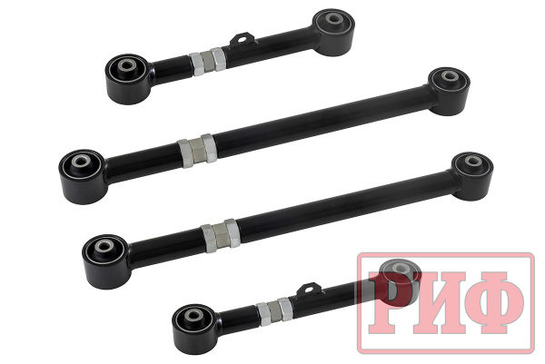 Тяги заднего моста РИФ регулируемые Toyota Land Cruiser Prado 90/95 (4 шт.)