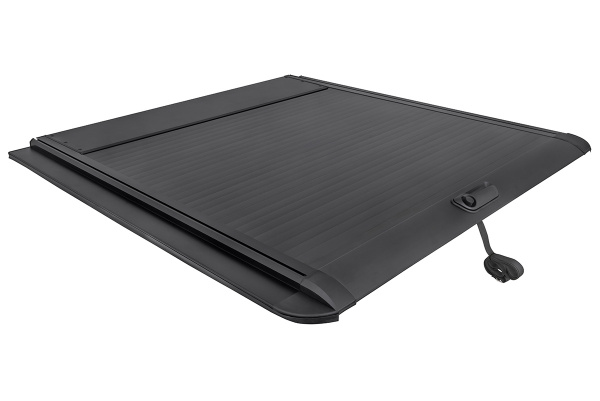 Крышка кузова РИФ для JAC T8 / Sollers ST8, роллета раздвижная 1538х1606 мм, алюминиевая, черная