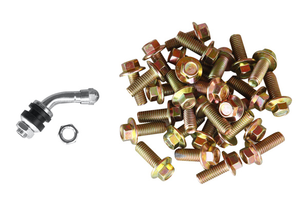 Диск усиленный УАЗ стальной черный 5x139,7 8xR16 d110 ET-19 с псевдо бедлоком (красный)