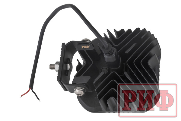 Светодиодная фара дальнего света РИФ 112x112x50 мм 90W LED