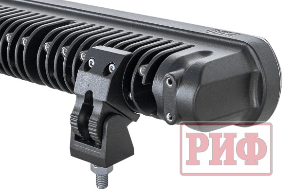 Светодиодная фара водительского света РИФ с ДХО 318 мм 50W