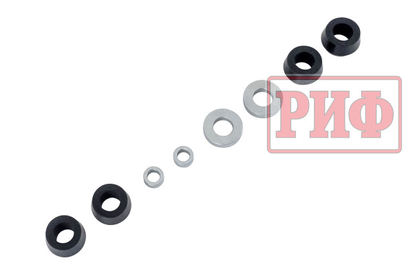 Амортизатор РИФ задний Toyota Hilux 2015+ лифт 0-45 мм, Jac T9 лифт 30-45