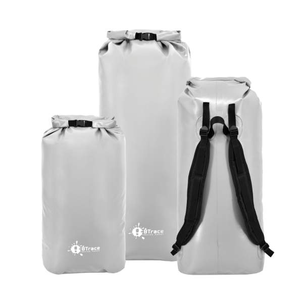 2 Гермомешок BTrace с лямками DryBag 100л (Серый)