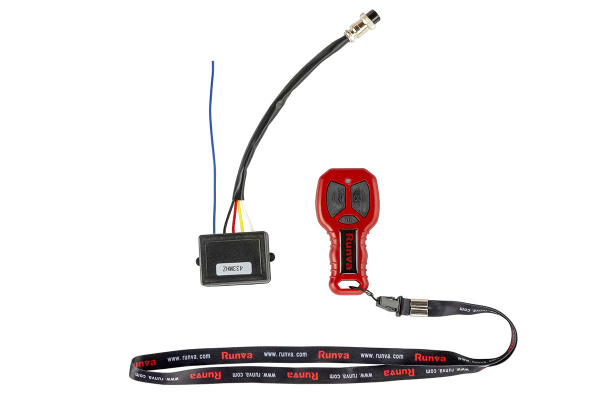 Лебёдка электрическая 12V Runva 3500A lbs 1588 кг