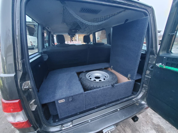 Органайзер в багажник (под запаску) для УАЗ Патриот с 2015г.в.