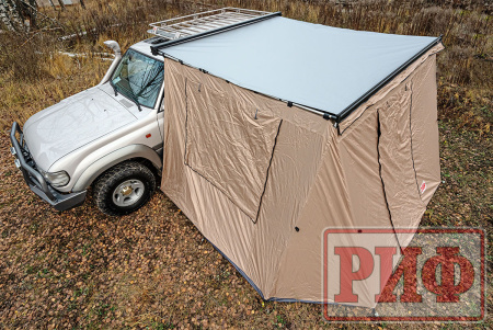 Стенки к автомобильной маркизе РИФ 2,13Х2.5 м Black Out