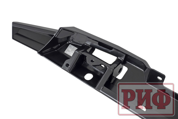 Бампер РИФ силовой передний Mitsubishi Pajero Sport 2015-2020 под площадку для лебёдки RIFPS3-33003