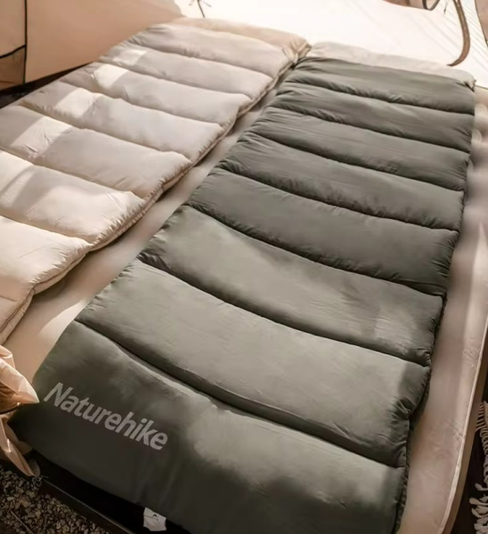 2 Мешок спальный Naturehike Lingdong, 225х75см, (ТК: +7C), (правый), бежевый