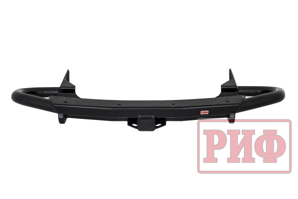 Бампер РИФ силовой задний Haval H5 c квадратом под фаркоп