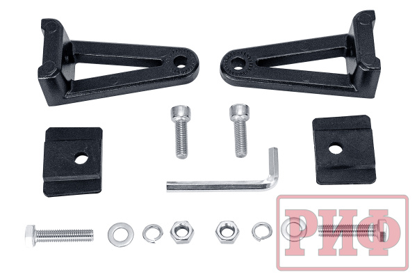 Фара светодиодная водительского света РИФ с ДХО 434 мм 96W