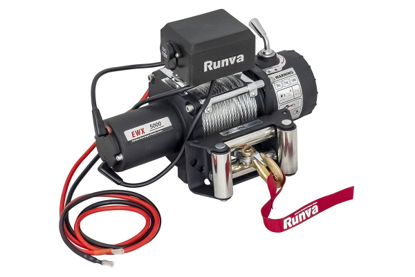 Лебёдка автомобильная электрическая 12V Runva EWX5000S 2268 кг