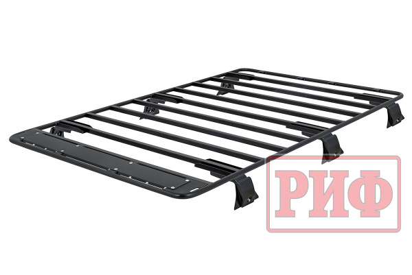 Багажник экспедиционный (платформа) РИФ 1350x2100 мм Toyota Land Cruiser 76 (высота крепежа 135 мм)