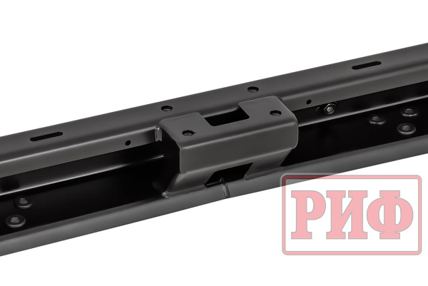 Бампер РИФ силовой задний УАЗ Буханка с фонарями, калиткой, возмож. уст. фаркопа, лифт 65 мм