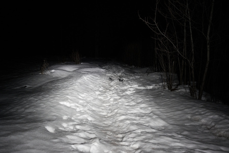 Светодиодная фара водительского света РИФ 127х103х70 мм 80W LED