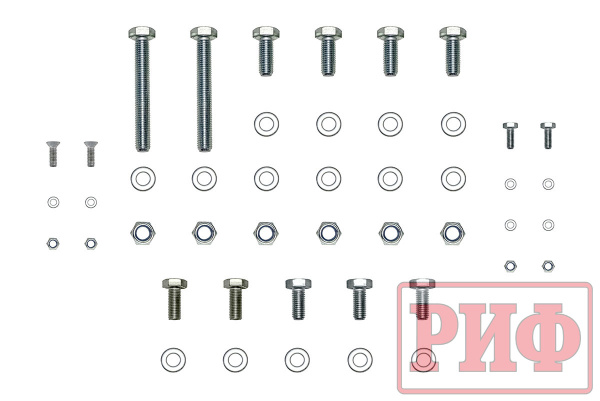 Площадка РИФ под лебёдку в штатный бампер Mitsubishi Pajero IV