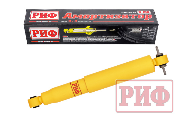 Амортизатор усиленный РИФ задний GWM Tank 500, Haval H9 2024+ штатный и лифт 0-40 мм