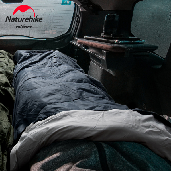Мешок спальный Naturehike Y150L, 220х85 см, (правый) (ТК: +11C), синий