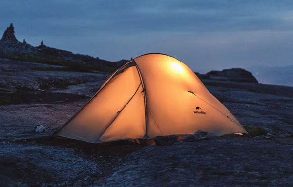 1 Палатка Naturehike Cloud Up Pro Si 2-местная, алюминиевый каркас, янтарная